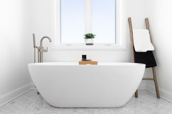 Freestanding Tub Installation in Michigan City